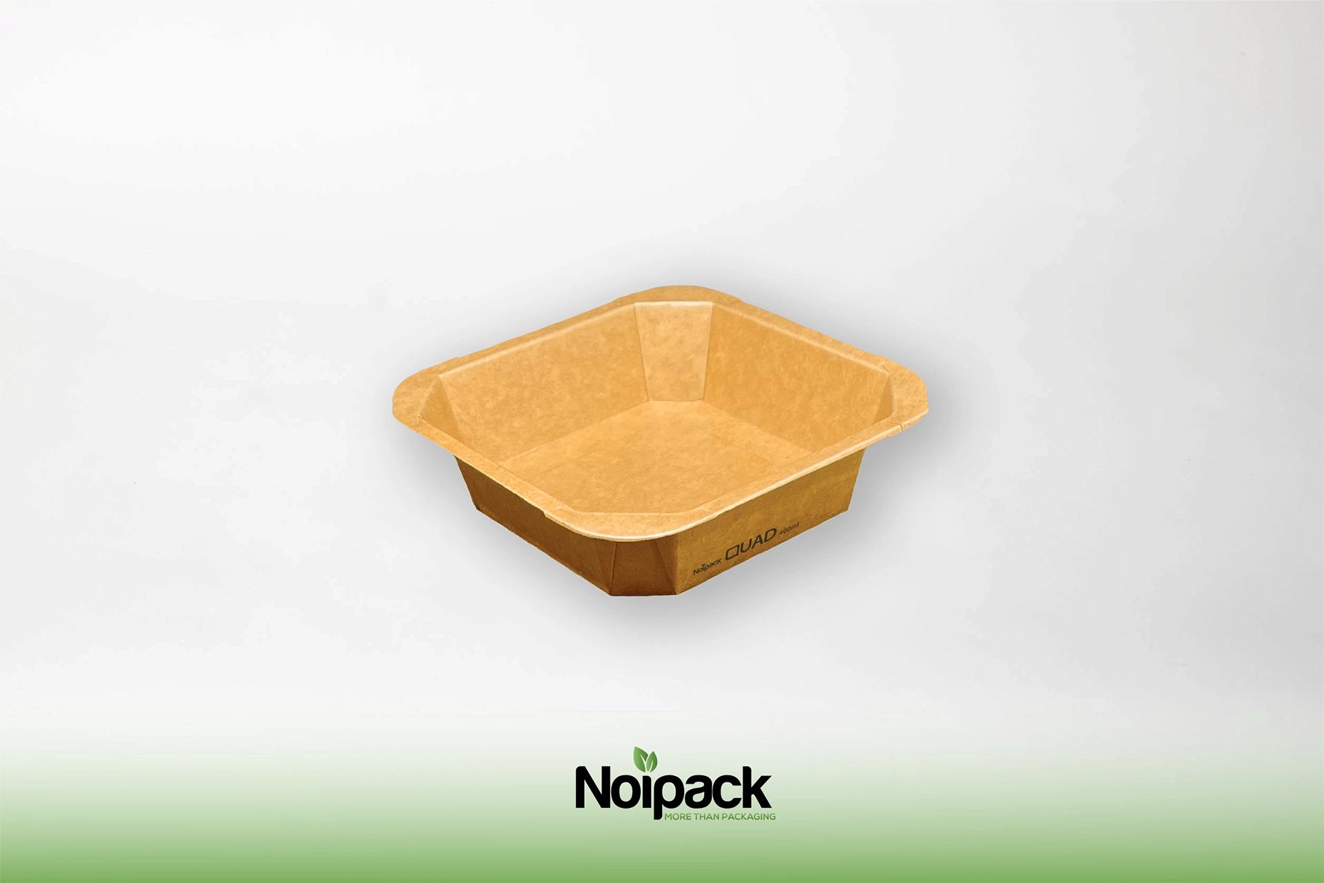Noipack carton square bowl QUAD 400ml