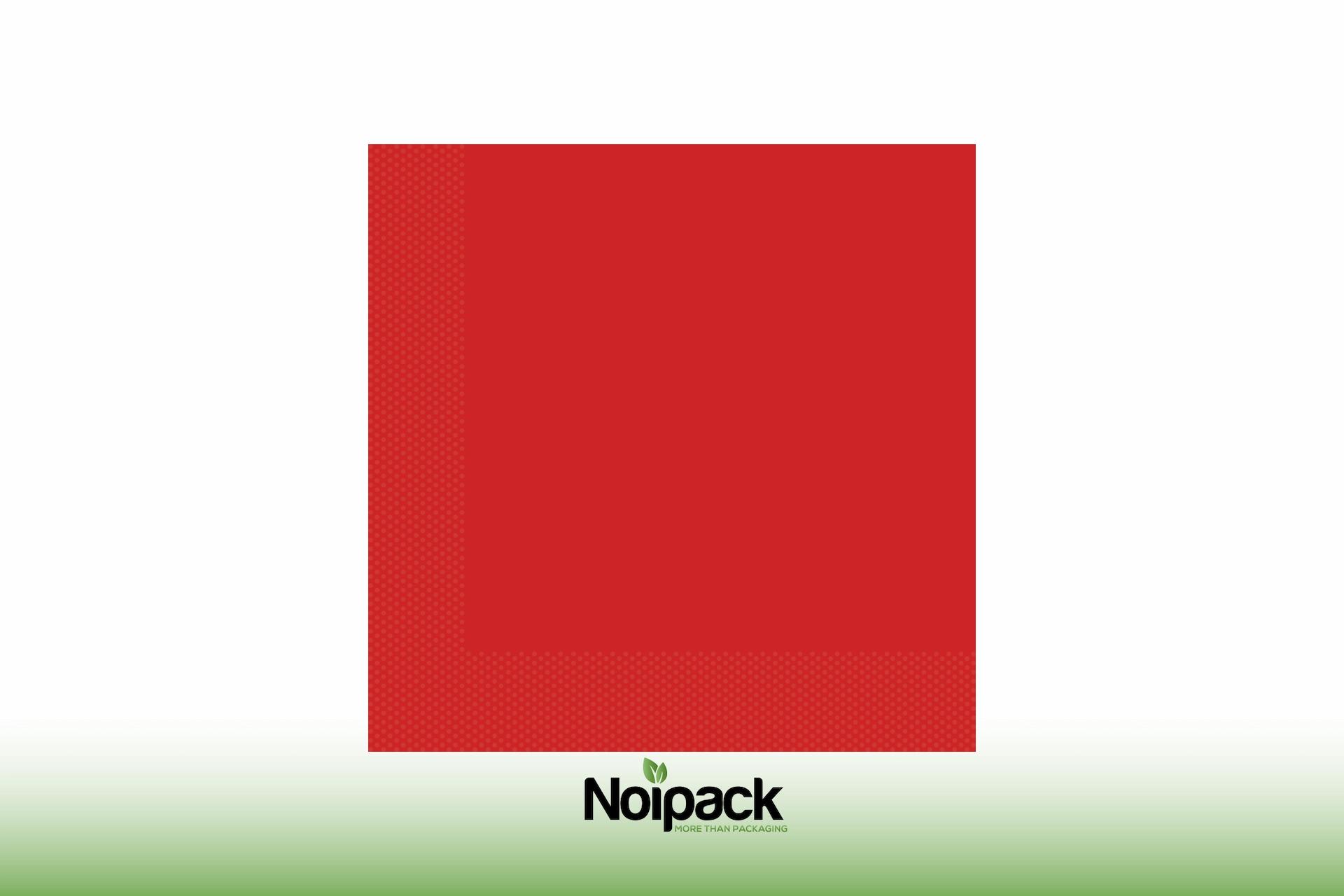 Napkin 40x40cm 1/4 fold (red)