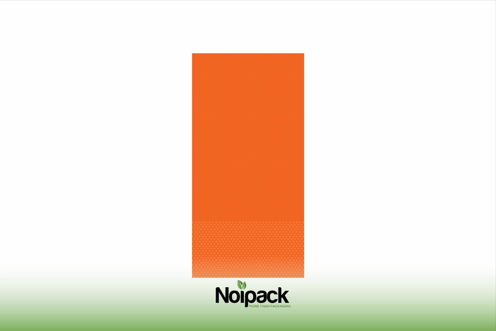 Napkin 40x40cm 1/8 fold (orange)