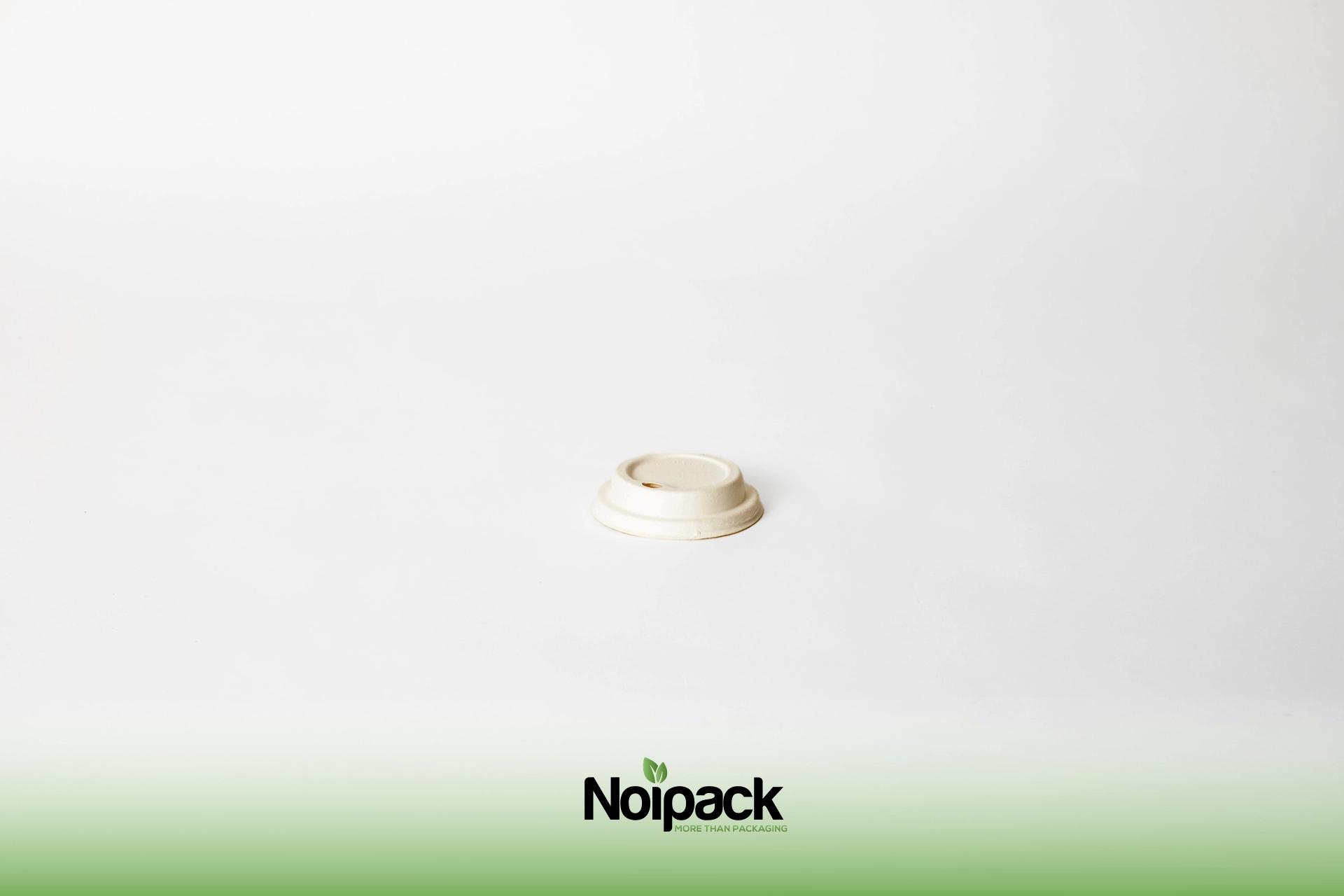 NoiBIO bagasse coffee cup lid 240ml