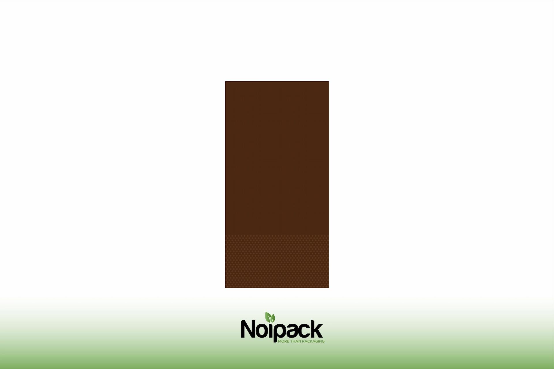 Napkin 33x33cm 1/8 fold (chocolate)