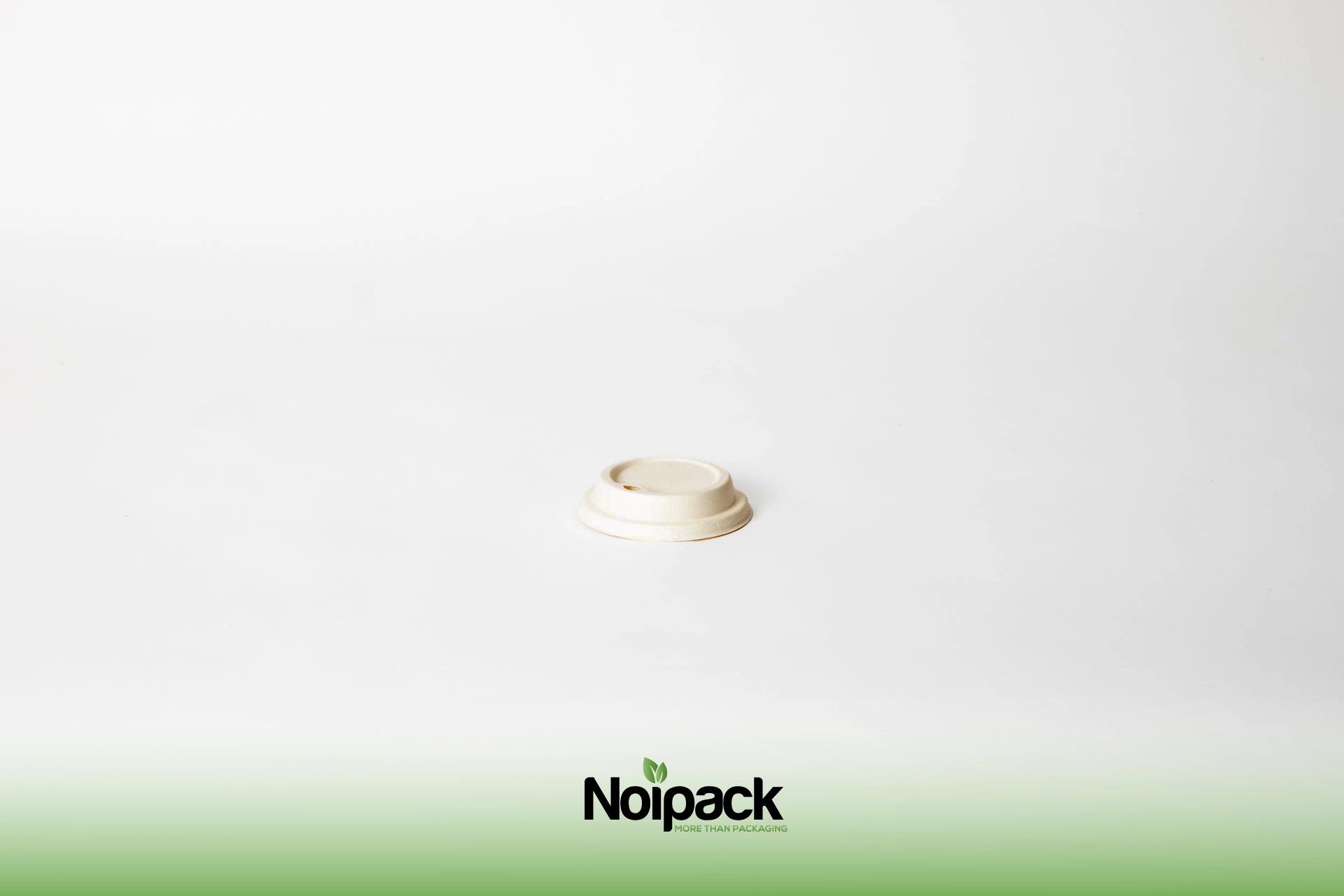 NoiBIO bagasse coffee cup lid 350ml