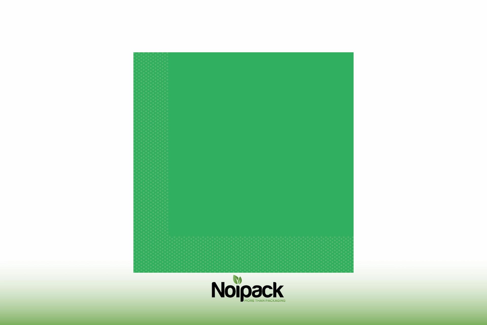 Napkin 40x40cm 1/4 fold (emerald green)