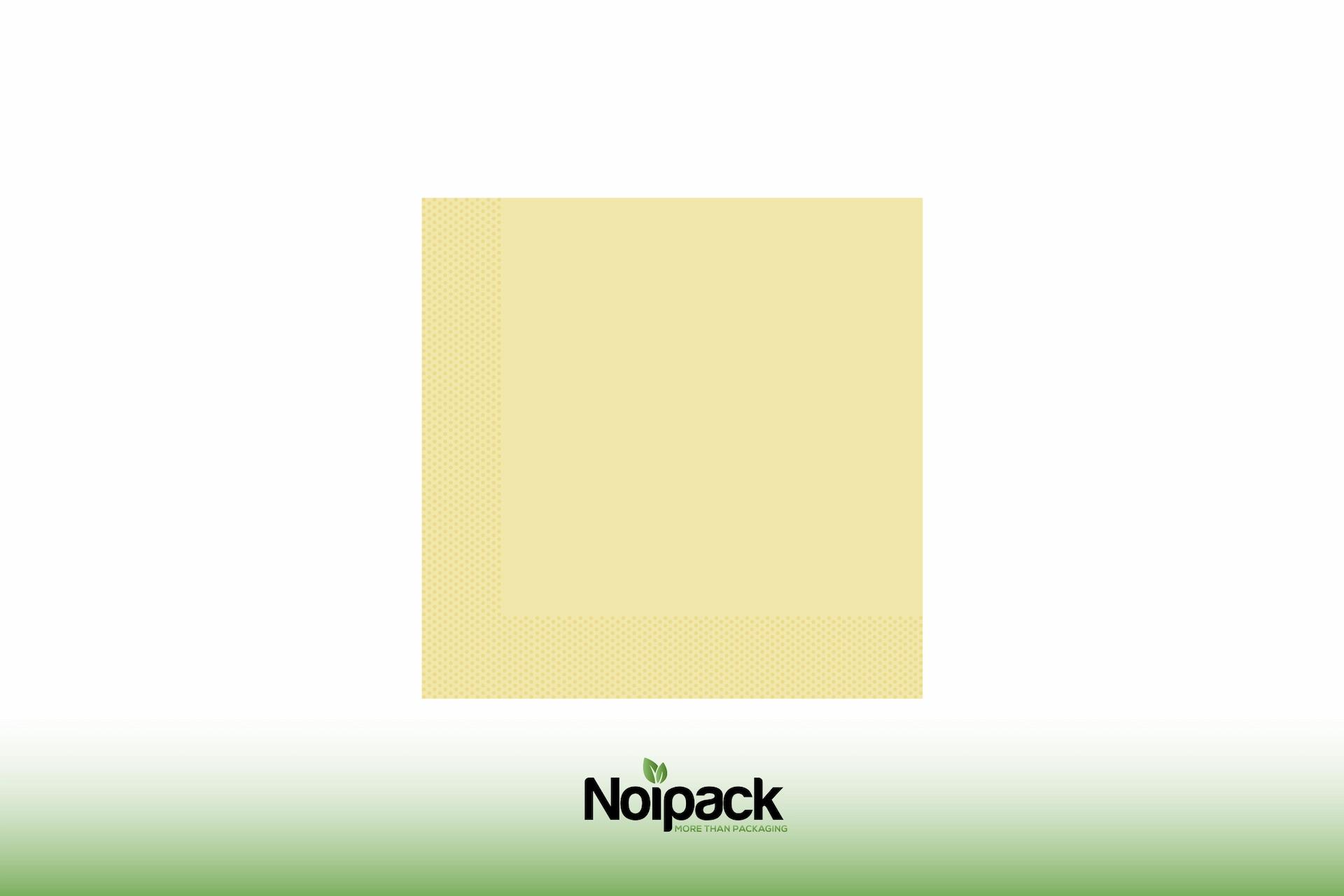 Napkin 33x33cm 1/4 fold (vanilla)
