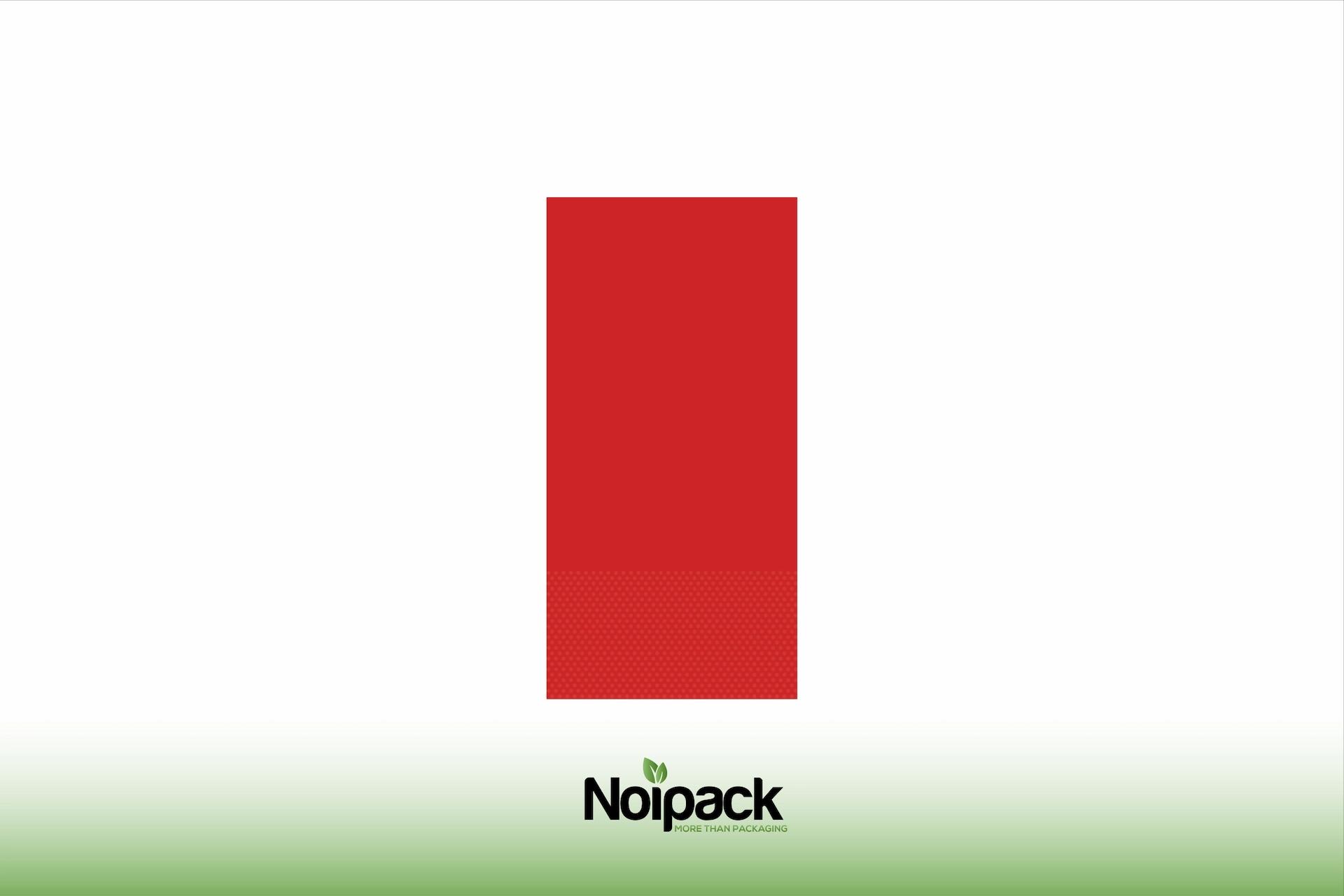 Napkin 33x33cm 1/8 fold (red)