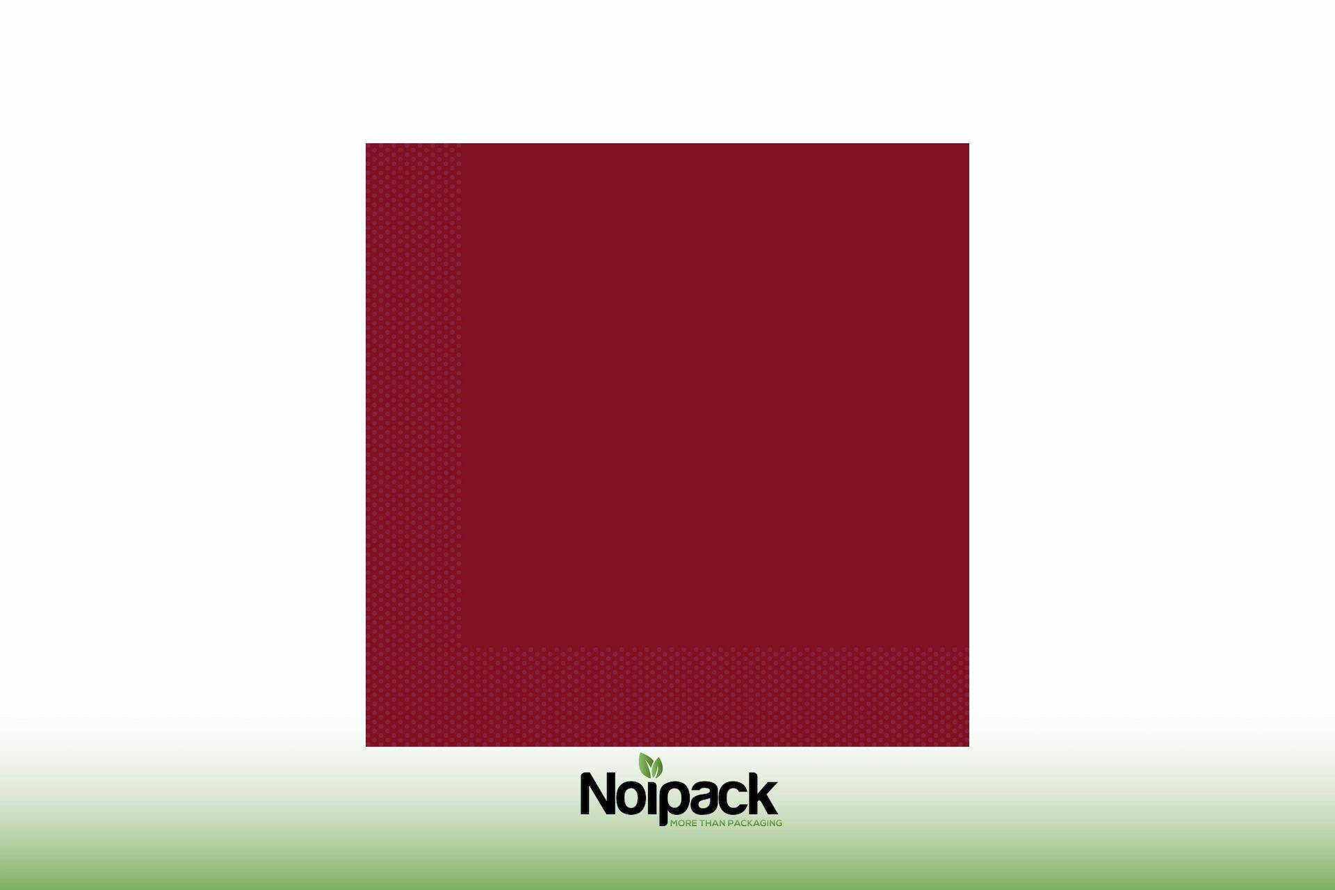 Napkin 40x40cm 1/4 fold (burgundy)