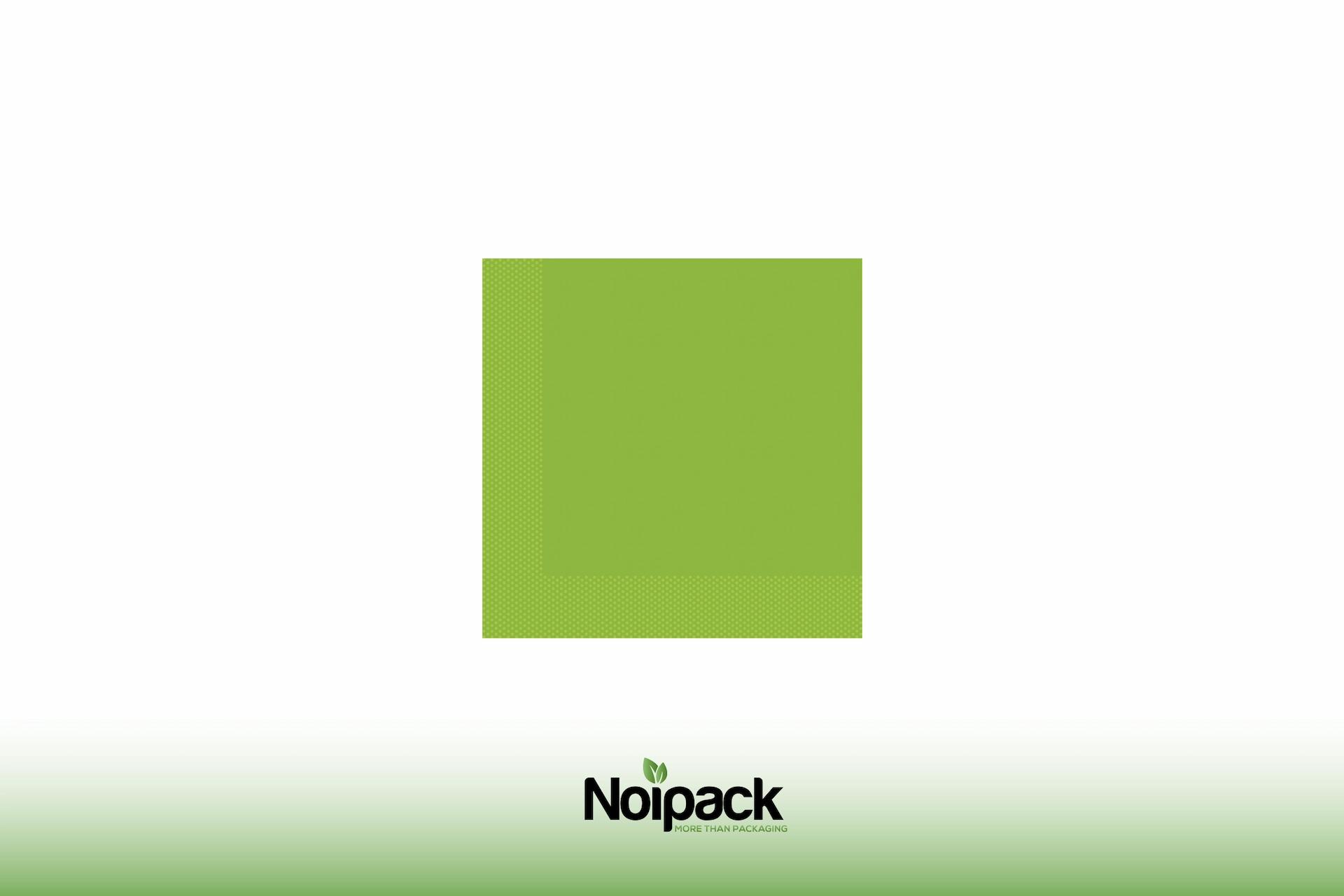 Napkin 25x25cm 1/4 fold (apple green)