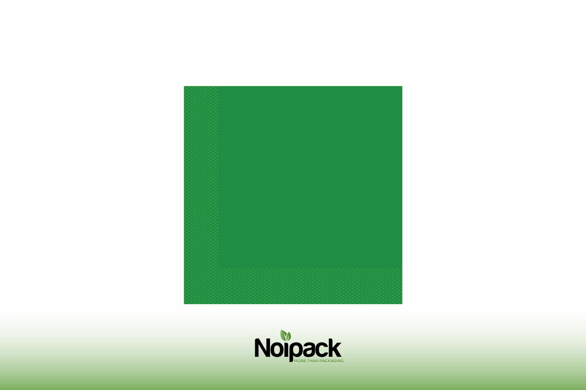 Napkin 33x33cm 1/4 fold (forest green)
