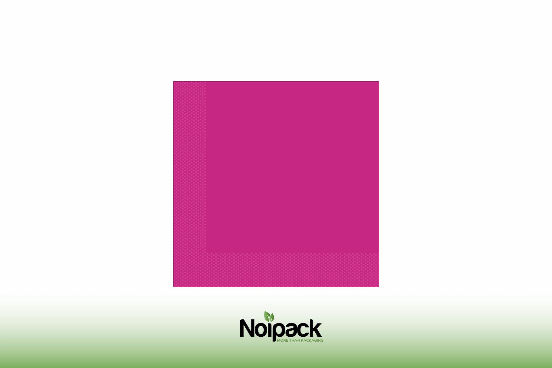 Napkin 33x33cm 1/4 fold (pink)