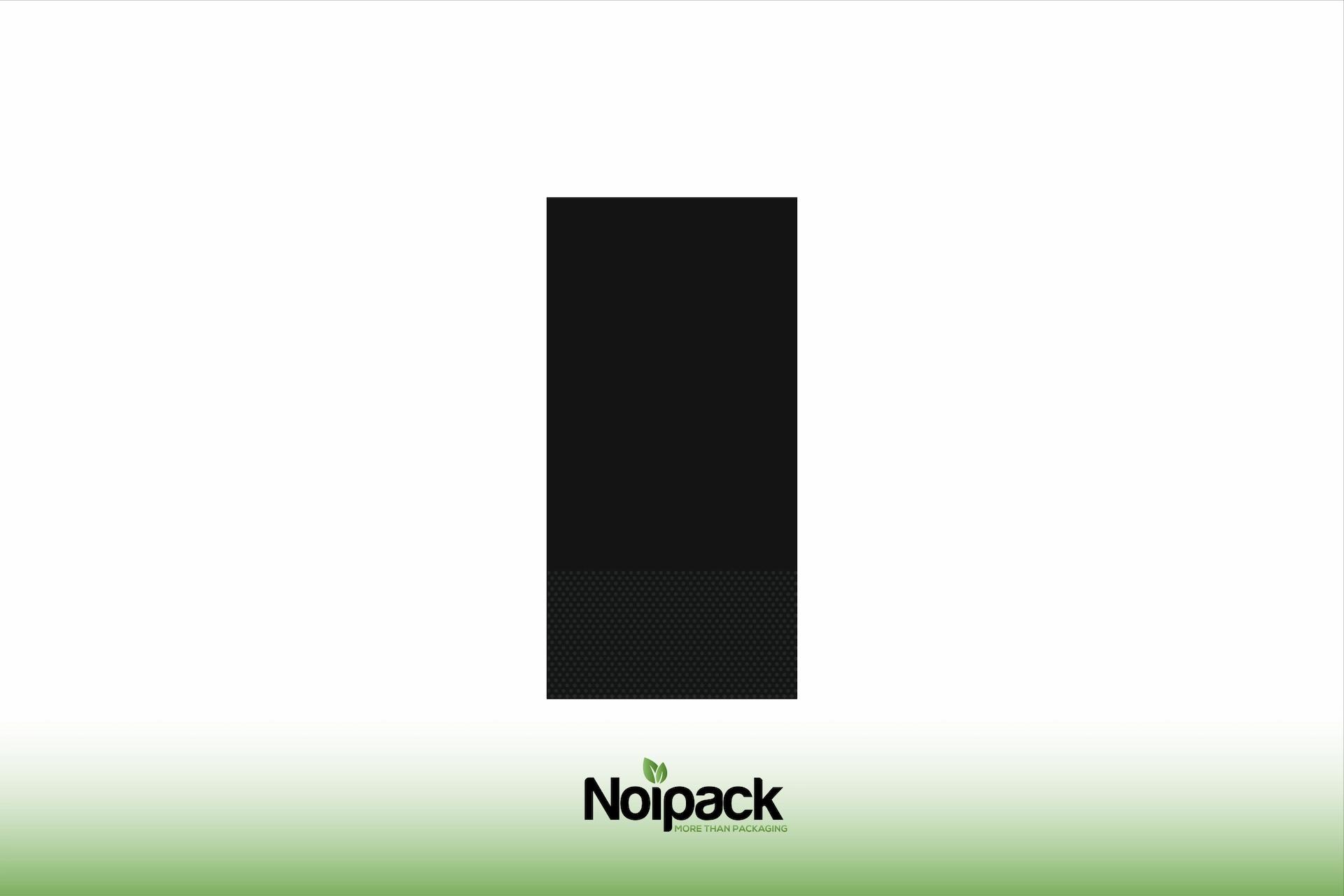 Napkin 33x33cm 1/8 fold (black)