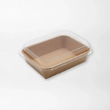 QUAD-kartonkikulhon PET-kansi 1100ml