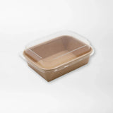 QUAD-kartonkikulhon PET-kansi 700ml