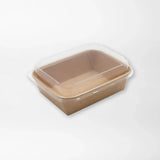 QUAD-kartonkikulhon PET-kansi 900ml