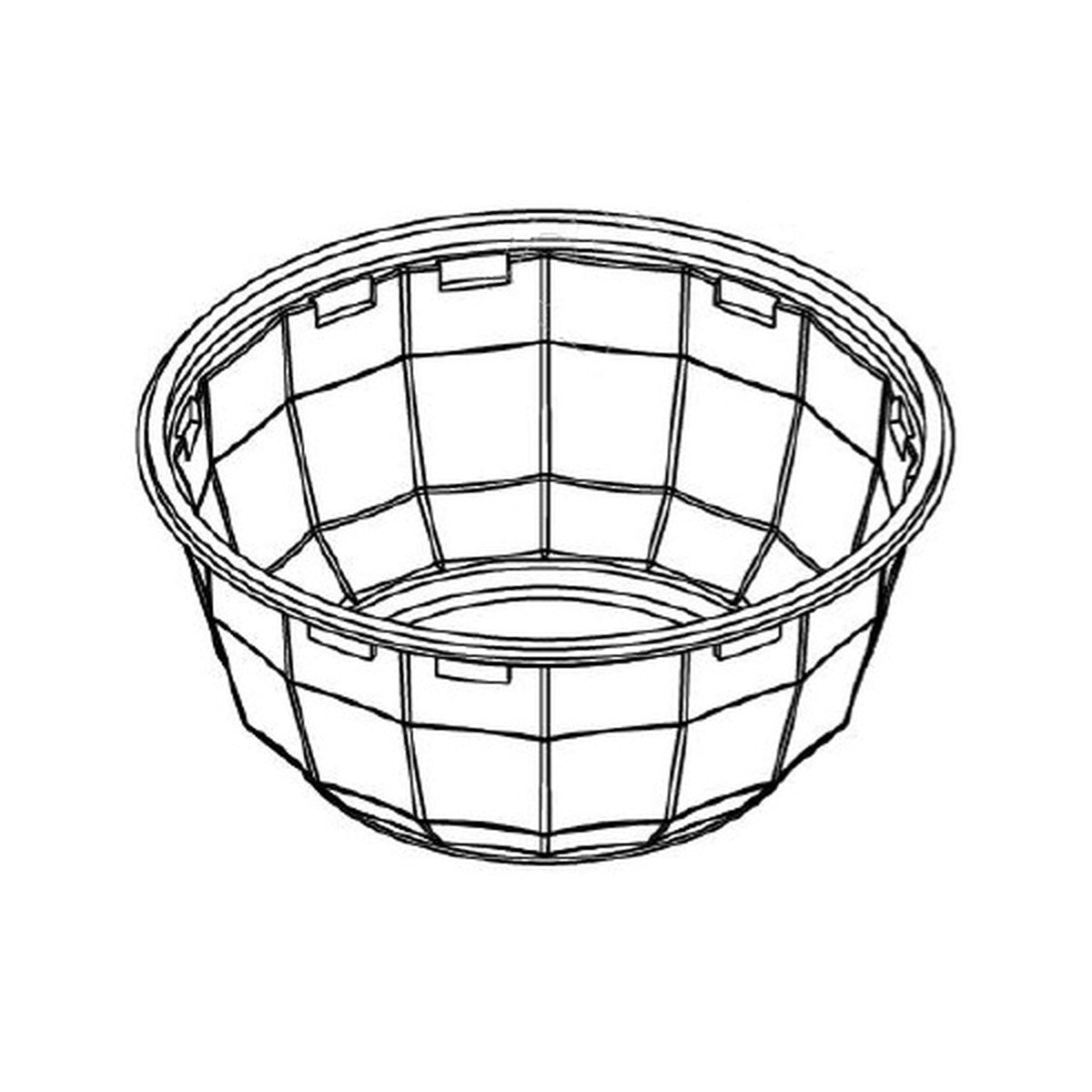 Bowly salaattikulho 1350ml PET-muovi