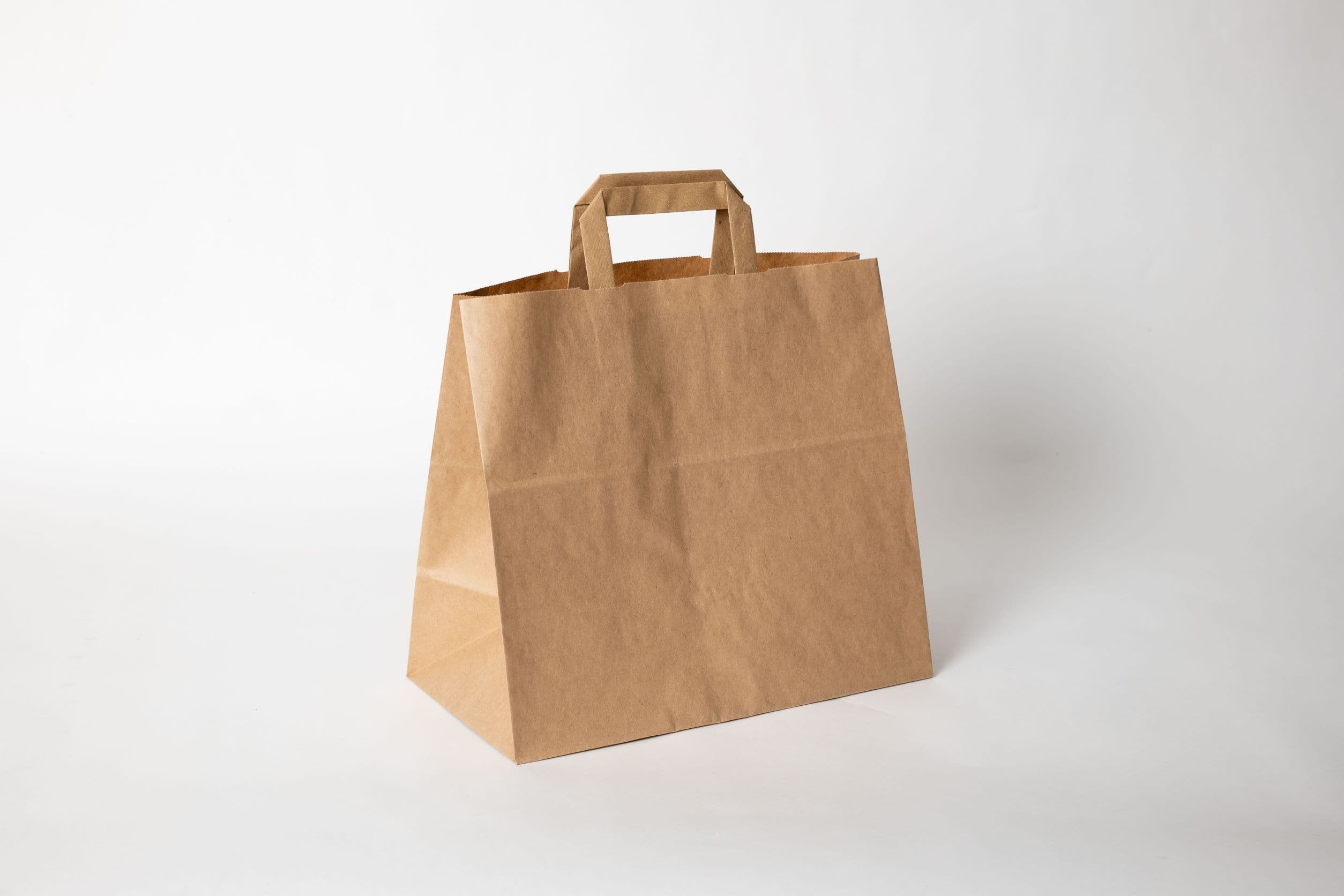 Take away paper bag brown 32x17x29cm